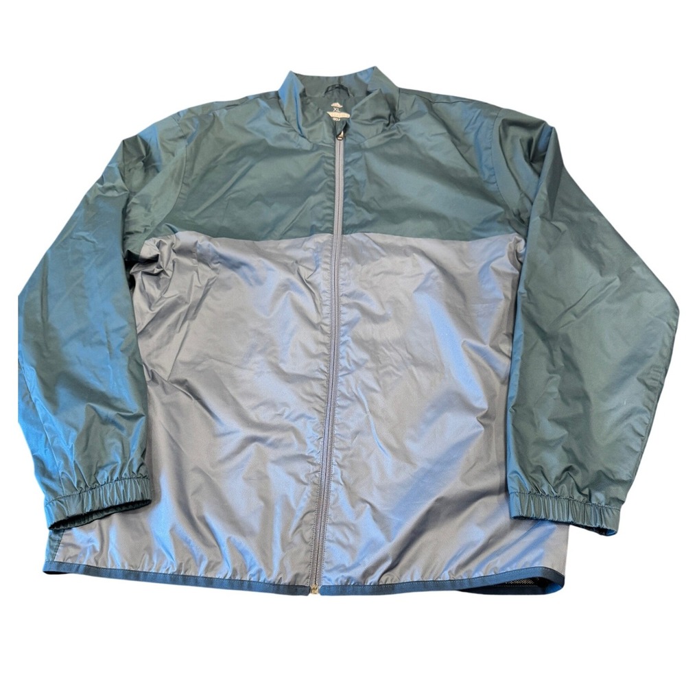 Adidas Golf Climastorm Jacket Womens XL Colorblock Full Zip‎ Windbreaker EUC